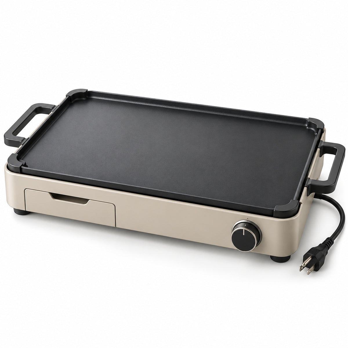 Removable-Plate Electric Griddle