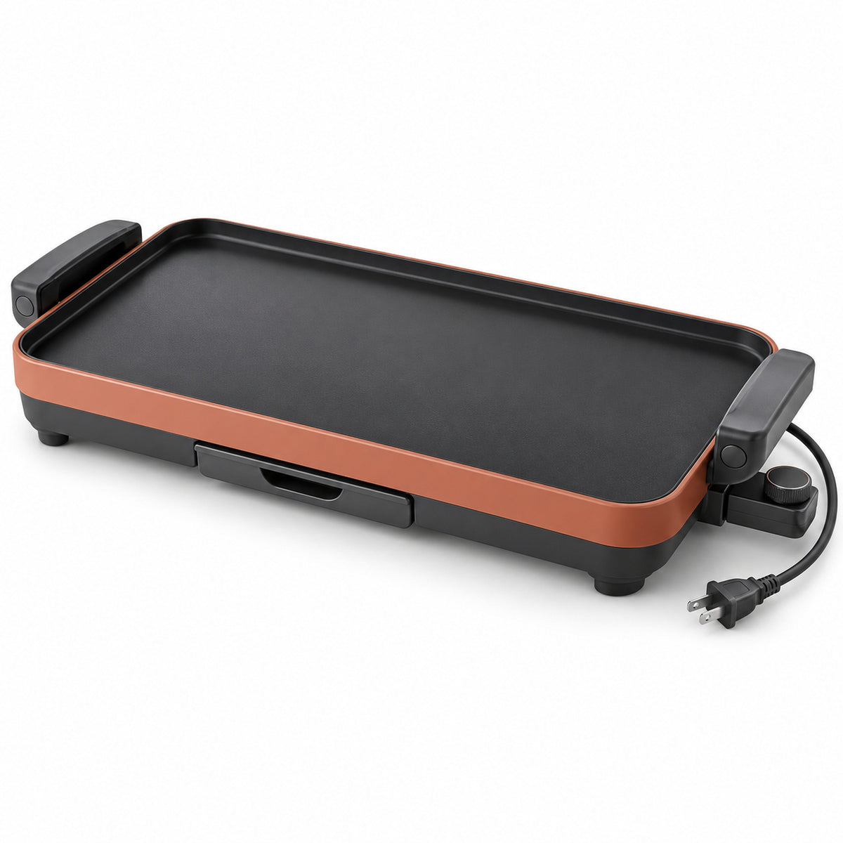 Removable-Handle Electric Griddle