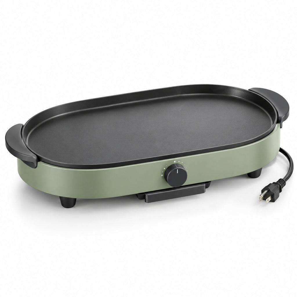 Oval Tabletop Electric Griddle