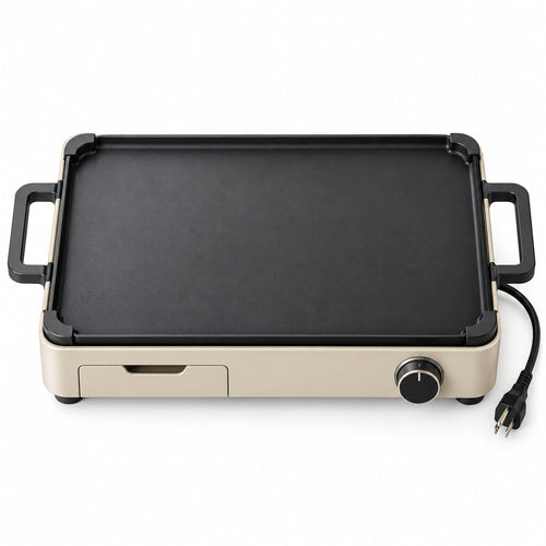 Removable-Plate Electric Griddle