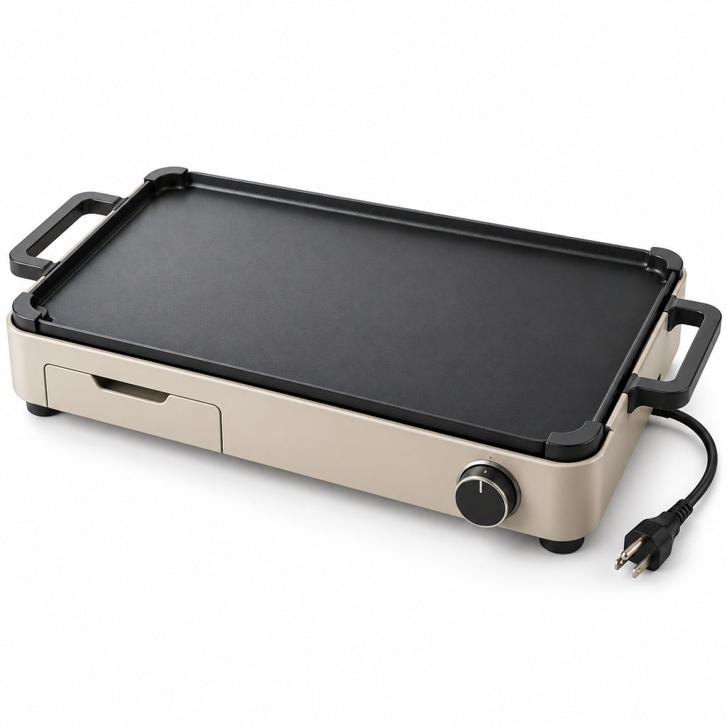 Removable-Plate Electric Griddle