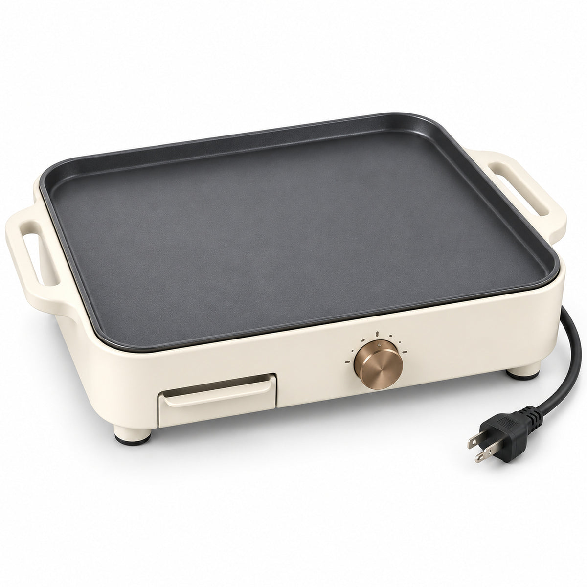 Compact Square Electric Griddle