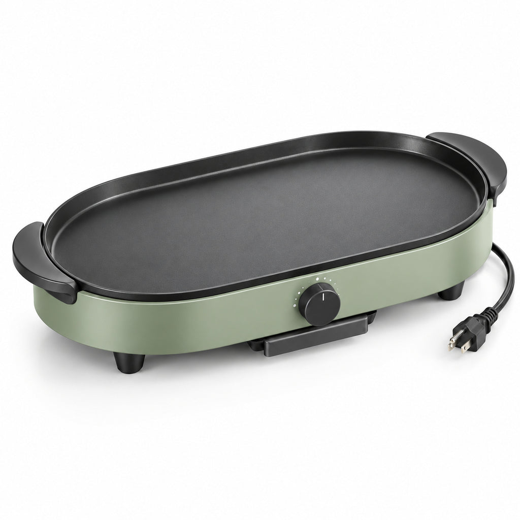 Oval Tabletop Electric Griddle
