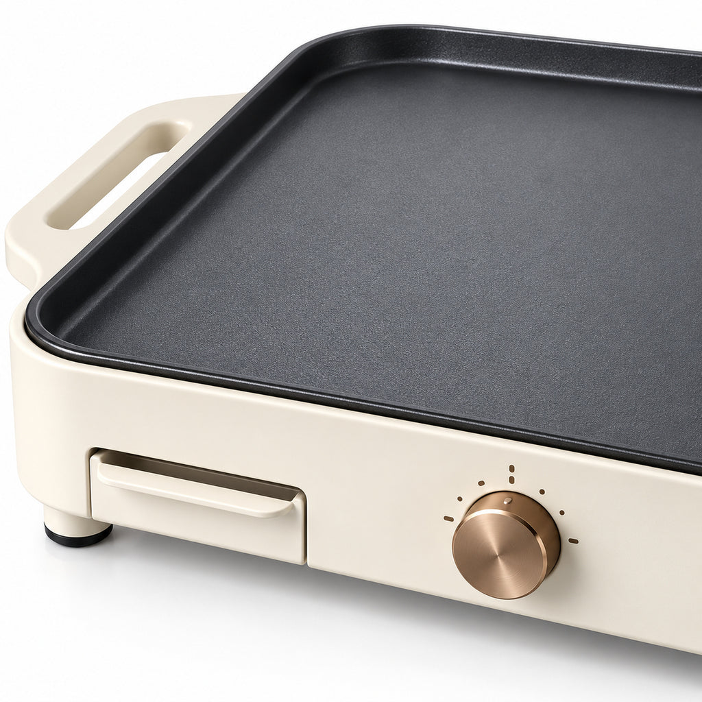 Compact Square Electric Griddle