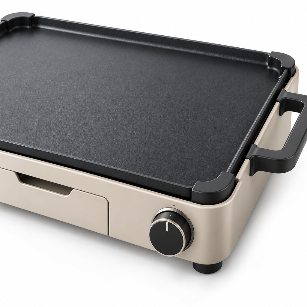 Removable-Plate Electric Griddle