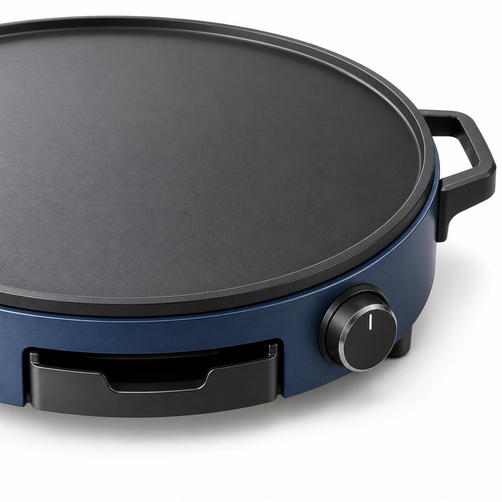 Round Breakfast Electric Griddle