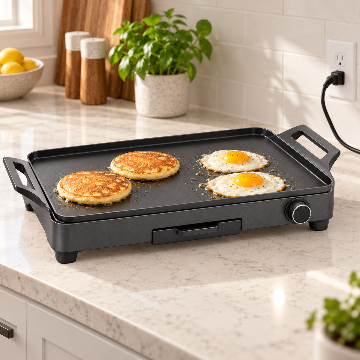 Slimline 18-Inch Electric Griddle