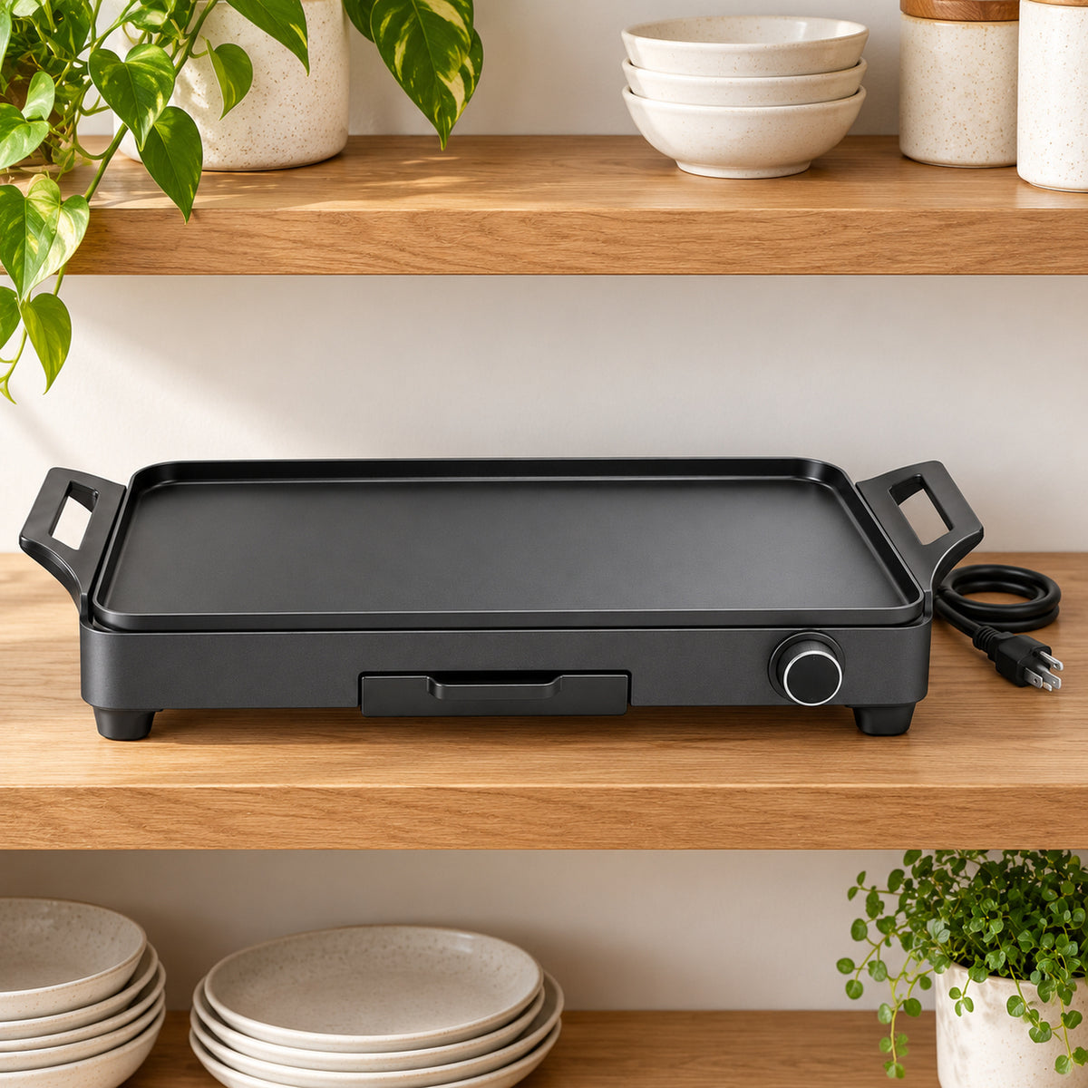 Slimline 18-Inch Electric Griddle